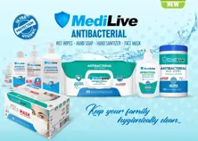 MEDILIVE ANTIBACTERIAL PRODUCTS, MEDICAL MASK