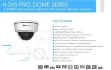 2-3-4Mp Remote Focus Dome Network Camera