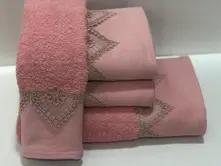 Lace Towel Set