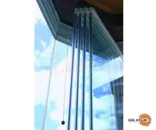 Стеклянный балкон 03