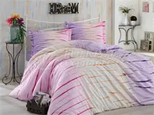خط سرير مفرد من Lilac Tie-Dye