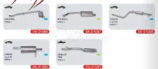 Exhaust For Renault Dacia