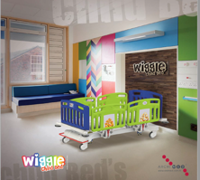 Детская кровать CB04-S Wiggle (4 привода) (с раздвижной частью)