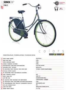 دراجة المدينة Corelli Senex 700C