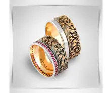 Wedding Ring Handmade 14 K ATK556