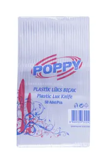 Poppy Plastik Lüks Bıçak