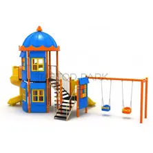 131 M House Themed Playground