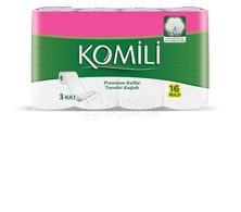 Туалетная бумага Komili Premium 16 рулонов