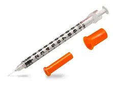 Jeringas de insulina y tuberculina