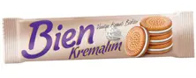 Bien Kremalim Sandwich Biscuit with Vanilla Cream