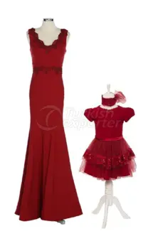 Mother and Daughter Dresses K6166