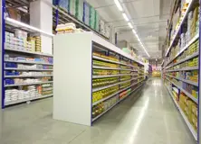 Systèmes d'étagères de marché brut