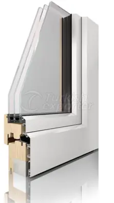 Sistemas de puertas y ventanas de aluminio de madera -Comfort