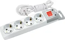 4 GANG EXTENSION SOCKET WITH 2mt CABLE