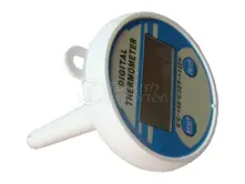 Digital Pool Thermometer With Solar Battery, Ø 80 Mm