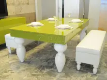 Mesa de comedor de mesa Amara