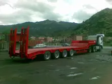 4 Axle Lowbed Trailer