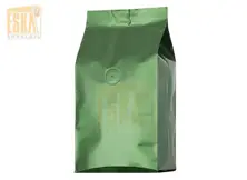 Green Aluminium Side Gusseted Bag with Valve