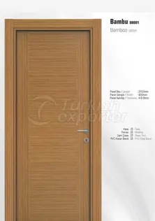 Melamin Kapı Bambu DB001