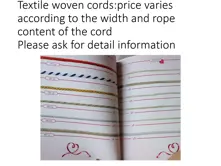 Textile Woven Cords