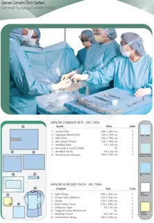 General Surgery Custom Packs