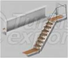 Corda de escadas de alojamento