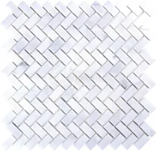 Herringbone Mozaik 1,5x3,2 Muğla Beyaz