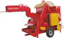 Mobile Thresher Machine With Depot