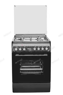 6020 Full Size Gas Oven (Black Matt)