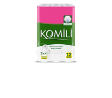 Бумажное полотенце Komili 12 рулонов
