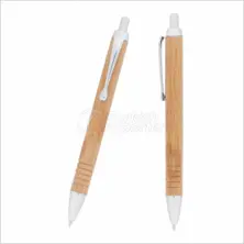 Bolígrafo de metal de madera