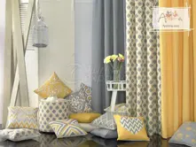 Yellow and Grey Baroque Concept
