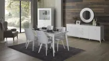 Almoda White Dining Room