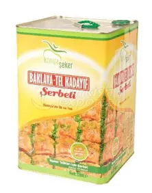 Baklava-Shredded Wheat Sherbet