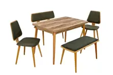 DINING TABLE AND CHAIR 