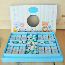 Chocolate-Dragee for Baby Boy