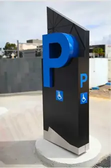 Car park signs