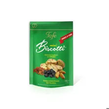 Tafe Mini Biscotti Biscuits Croustillants aux Amandes et Raisins 150g - code 354
