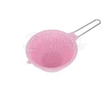 Silicone Pink Strainer