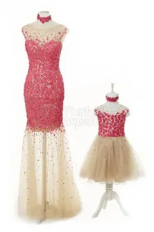 Mother and Daughter Dresses Y6451