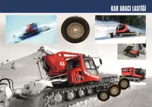 Roda de ferramentas de neve RATRAC PİSTENBULLY