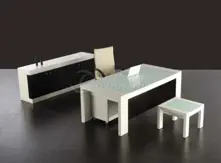 Белые исполнительные столы