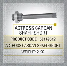 Actross Cardan Shaft-Short
