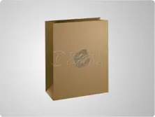 Bolsa de papel plana