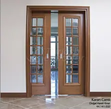 Wooden Door Karan 14-Glass