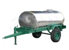 Single Axle Water And Fuel Oil Tanks