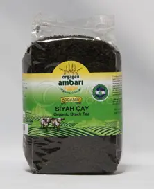 Organik Siyah Çay 1000 Gr