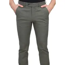 GREEN CASUAL TROUSERS
