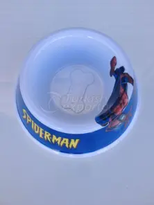 Бобо Spiderman Узорчатый меламин Food Bowl Blue-KEKOMSBOSPDEMEMA