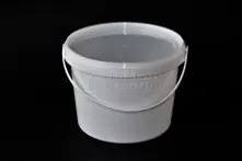 2000 ml Plastic Round Bucket